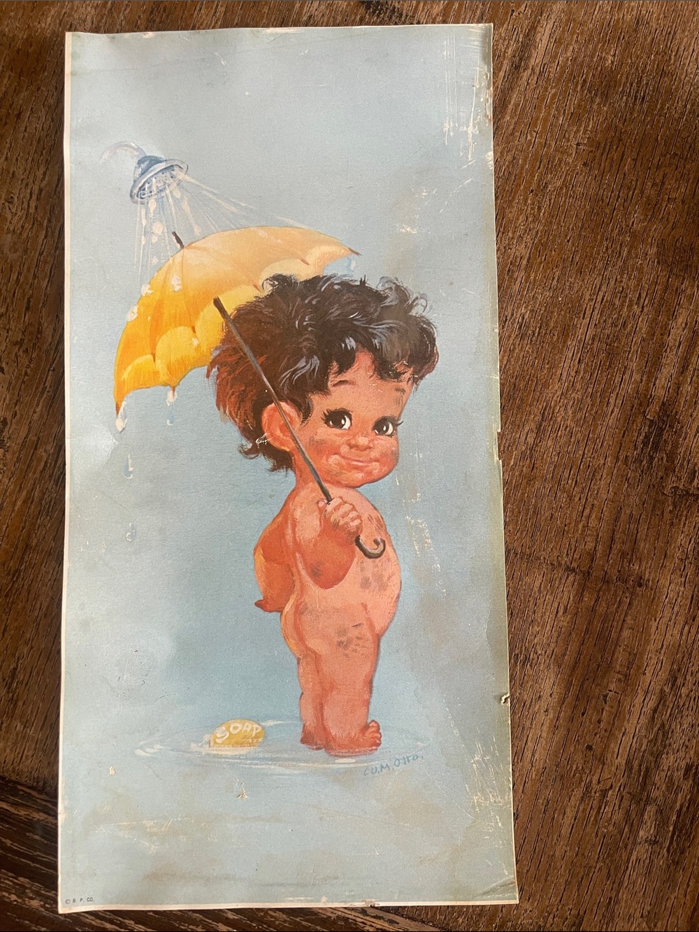 Vintage W.M. OTTO Print